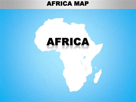 A range of free vector based maps in powerpoint format. Africa editable continent map with countries