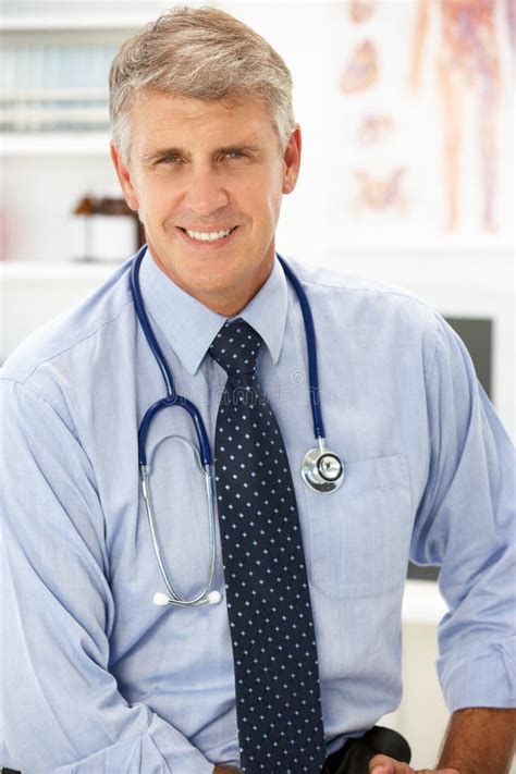 Portrait Of Doctor Stock Image Image Of Doctor Indoors 19905185