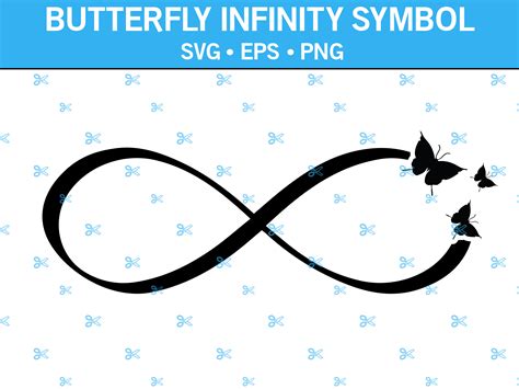 Butterfly Infinity Symbol Svg Meditation Symbol Svg Spiritual Symbol