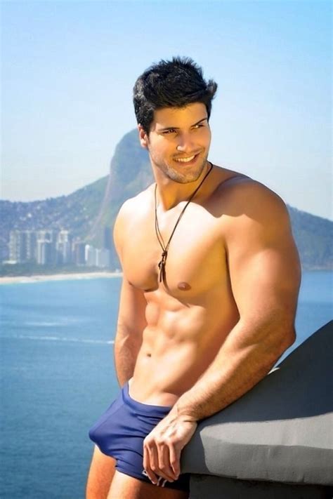 Sexy Muscular Guy Underwear Beach Stock Photo Hot Sex Picture