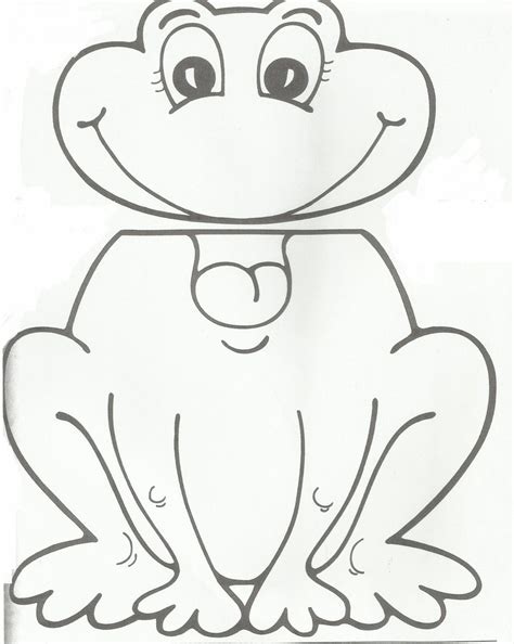 Free Printable Template Of A Frog Puppet
