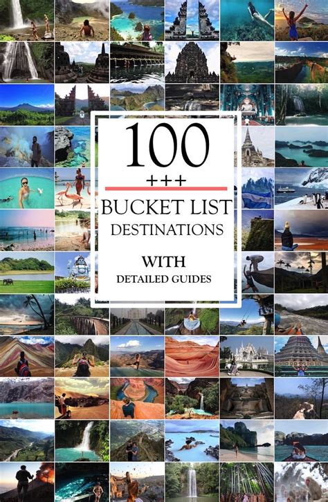 Bucket List 100 Bucket List Destinations Bucket List Destinations