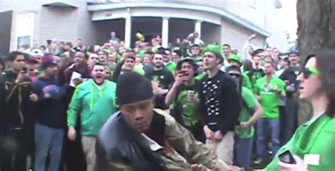 Meanwhile In Pennsylvania Indiana University Of Pa Brawl Caught On Camera Iupattys 2014 This