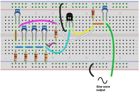 555 Timer Sine Wave Generator Circuit Wiring Diagram And Structure