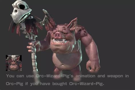 Orc Pig Gamedev Market