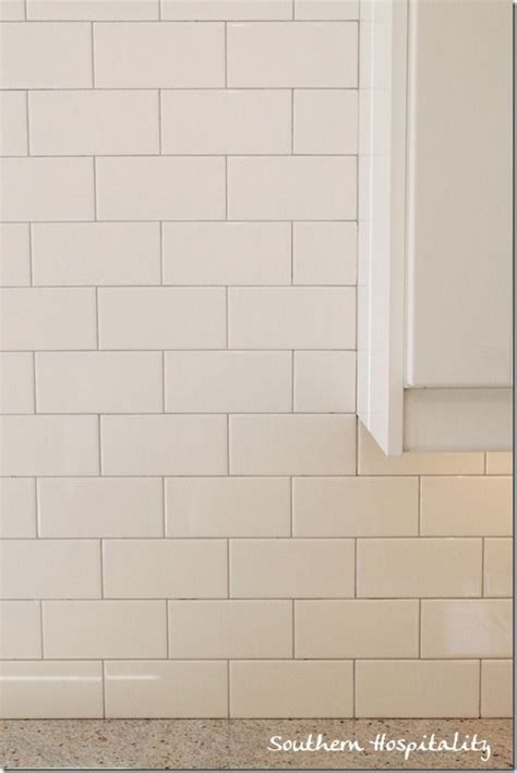 Subway Tile Backsplash Wmedium Gray Grout Called Silver From Lowes