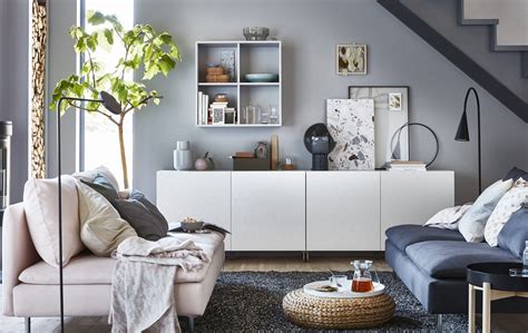 Stylish Storage With The New Look BestÅ Apartment Living Room Living