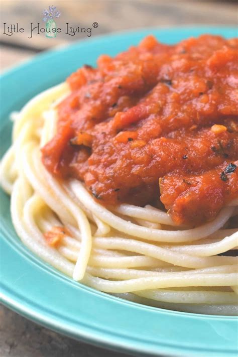 Homemade Spaghetti Sauce From Scratch Healthprodukt Com
