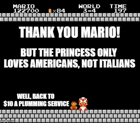 Thank You Mario Imgflip