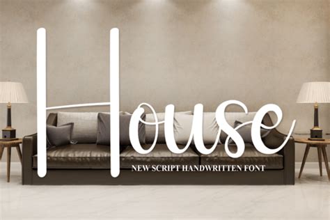 House Font By William Jhordy · Creative Fabrica