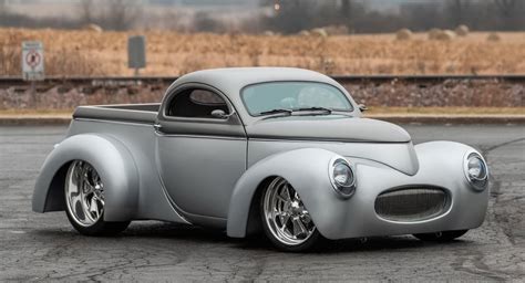 This 1941 Willys Restomod Has A Face Straight From Pixars Cars Carscoops