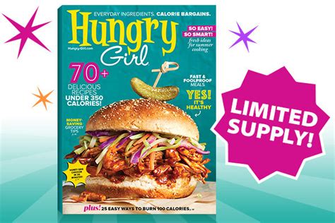 Hungry Girl Magazine Summer Issue Where To Get It What’s Inside And More Hungry Girl