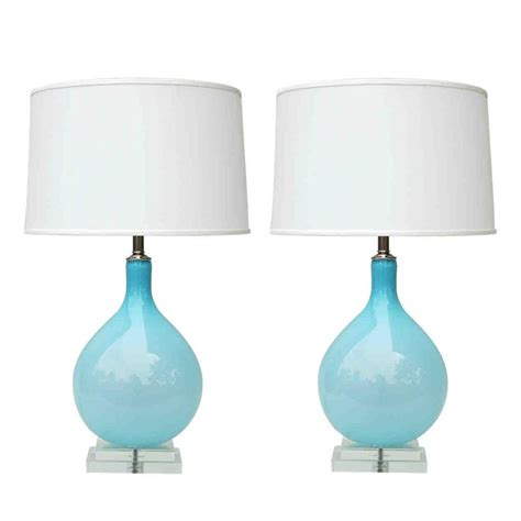 Cococozy Cheap To Chic A Good Light Blue Glass Lamp Is Actually Hard