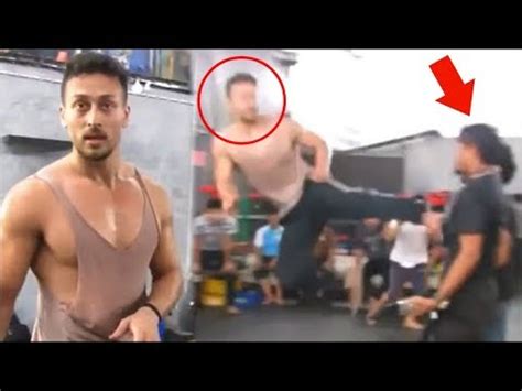 Tiger Shroff S Real Life Dangerous Stunt Training Video Leaked Baaghi