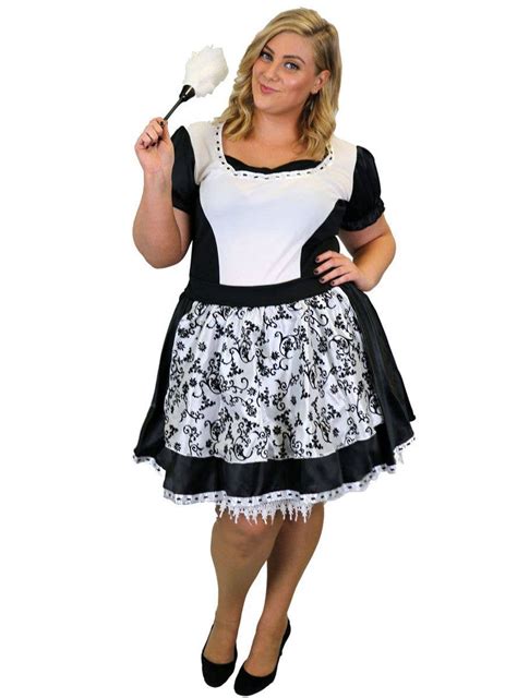 Plus Size French Maid Womens Costume French Maid Costume For Women