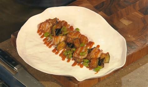 5 out of 5.213 ratings. James Martin deep fried aubergine with scallops and miso caramel recipe on Saturday Kitchen ...