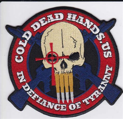 Cdh In Defiance Of Tyranny Morale Patch Velcro New Cold Dead Hands