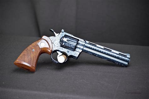 Colt 357 Magnum Python Revolver Royal Blue 6 For Sale