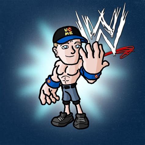 John Cena Cartoon Wallpapers Wallpaper Cave