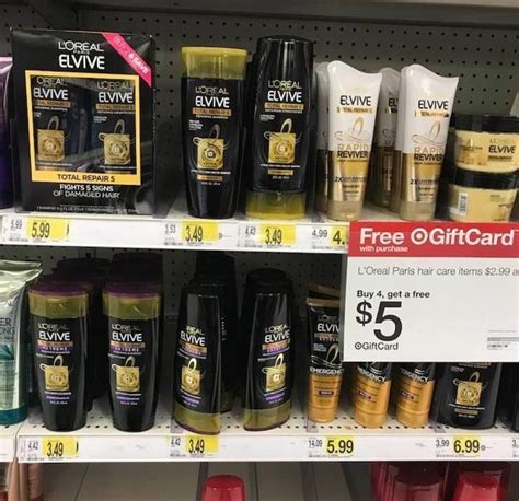 Loreal Hair Care Deal Only 149 Each After Target T Card