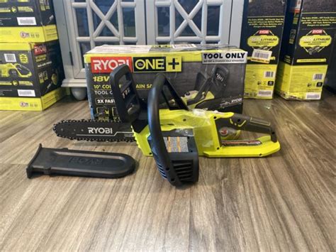 Ryobi P546 One 18v Lithium Ion 10 Cordless Chainsaw Tool Only For