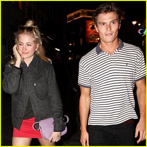 Pixie Lott Dons Miniskirt For Date Night With Oliver Cheshire Oliver