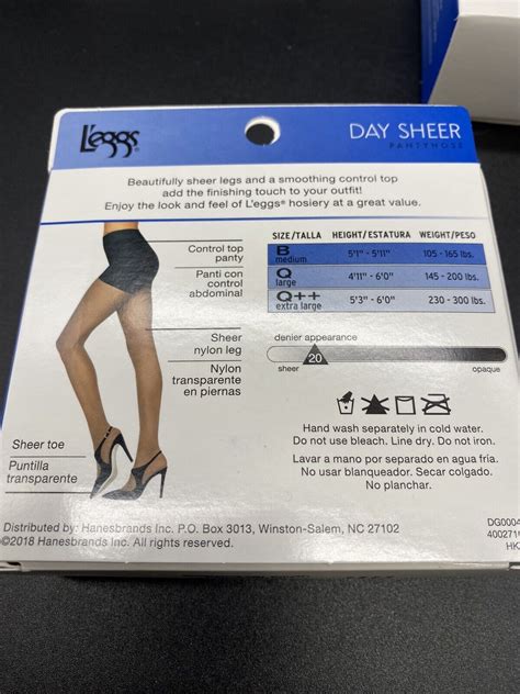 Leggs Day Sheer Control Top Pantyhose Size Q Suntan Lot Of 8 Pairs