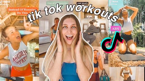 I Did Tik Tok Butt Workouts For A Week Fast Results Youtube