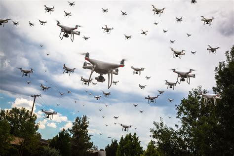 What Is Drone Swarm Technology Picture Of Drone