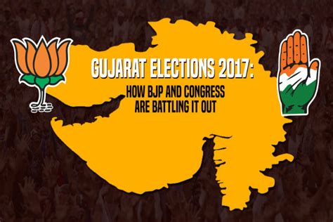Gujarat Elections 2017 How Bjp And Congress Are Battling It Out