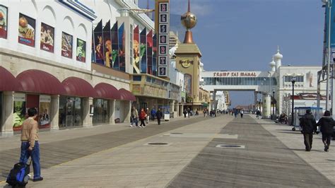 Atlantic City Nj Board Walk Stroll Photo Picture Image New Jersey