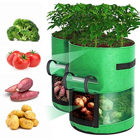 Grow Bags Plant Potatoes Vegetables Tomatoes And More Yinz Buy