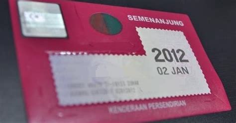 Kiranya, dah tak perlu buat pemeriksaan segala bagai dah dengan syarat roadtax tuh expired tak lebih dari 3 tahun. Rosedi's Blog: NAK HIDUPKAN ROADTAX YANG DAH MATI LEBIH ...