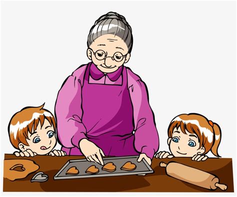 Grandparent Grandma Clipart Explore Pictures Grandma Cookies Clip Art
