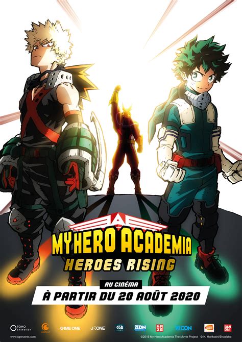Le Film My Hero Academia Heroes Rising Au Cinéma En France News