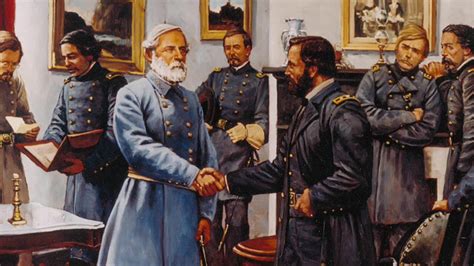 150 Years Ago General Lee Surrendered To General Grant At Appomattox