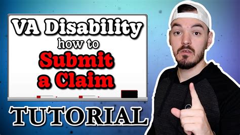 va disability how to submit va disability claim youtube