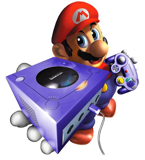 Mario Holding A Gamecube Render Png By Junior3dsymas On Deviantart