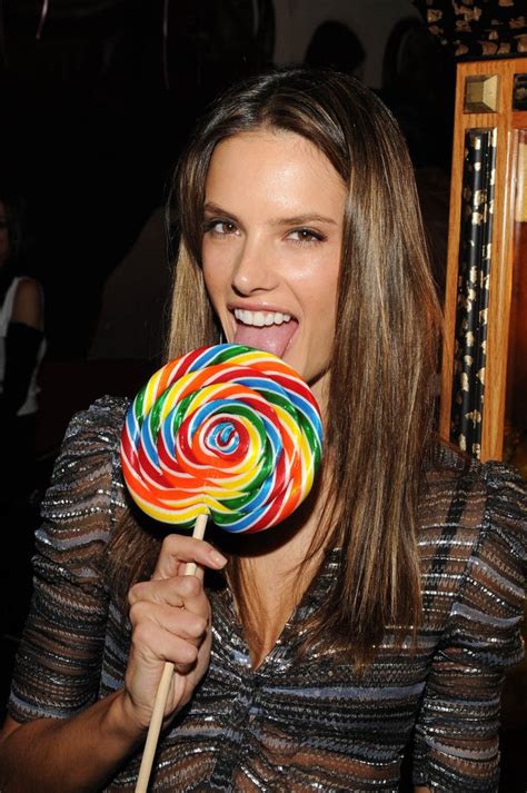 Licking A Big Lollipop Alessandraambrosio