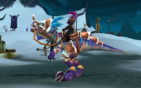 Raptor Morado Presto Hechizo World Of Warcraft