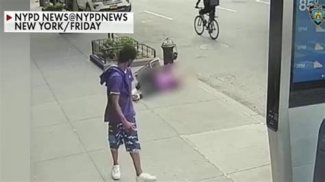 Suspect Seen On Video Shoving Elderly Woman To Ground Arrested By Nypd Fox News Video