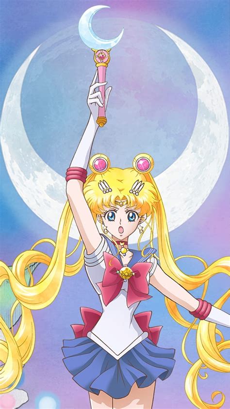 Sailor Moon Crystal Ami Chibiusa Haruka Hotaru Makoto Mamoru Minako Rei HD Phone