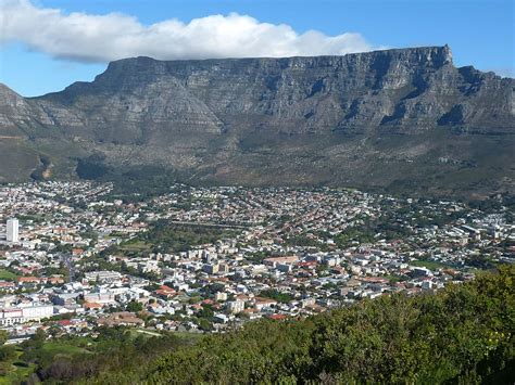 Table Top Mountain Photography Cape Town South Africa Distant View