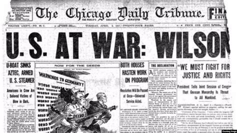 This Day In History Us Marks Centennial Of Entry Into The Great War
