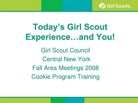 Ppt Todays Girl Scout Experienceand You Powerpoint Presentation