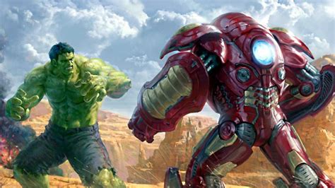 41 Hulk Vs Hulkbuster Wallpaper On Wallpapersafari