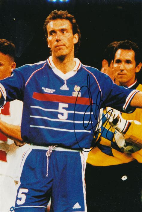 Kelocks Autogramme Laurent Blanc Frankreich Weltmeister Wm 1998