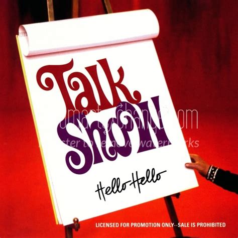 Album Art Exchange Hello Hello Promo By Talk Show Album Cover Art
