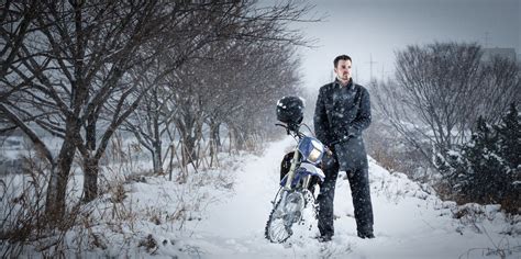 The best solution for cold weather motorcycle riding is to wear cold weather gear head to toe including: Cold Weather Motorcycle Gear | Heated Motorcycle Gear