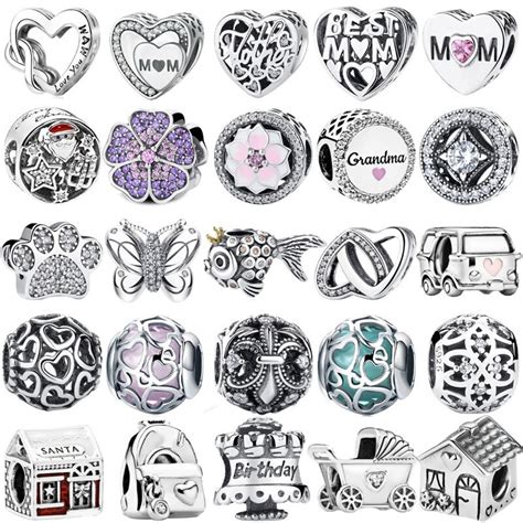 Genuine Mybeboa 925 Sterling Silver Beads Entwined Hearts Mom Heart Charms Fit Original Pandora